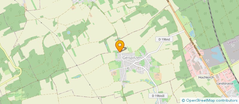 localisation de l'entreprise GROUPEMENT FONCIER RURAL GREHRBERG  GEISPITZEN