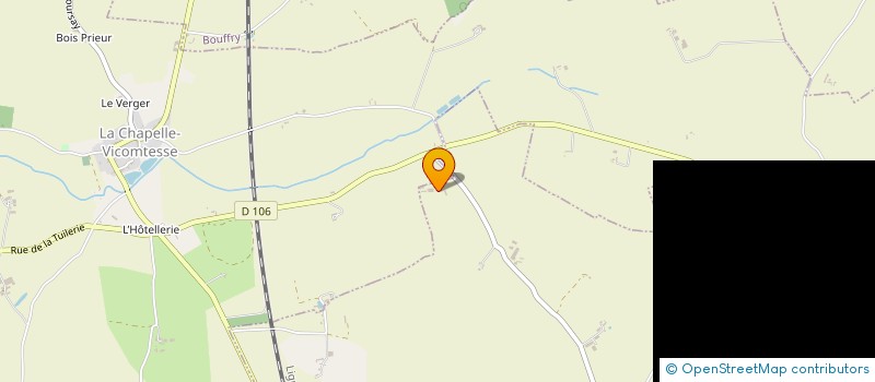 localisation de l'entreprise GROUPEMENT FONCIER RURAL HEDI  CHAUVIGNY-DU-PERCHE