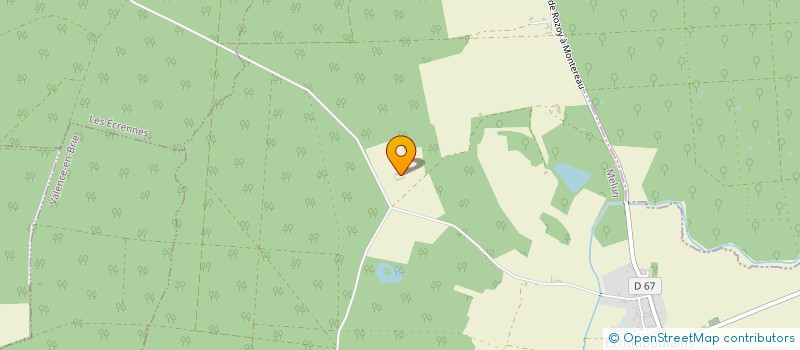 localisation de l'entreprise GROUPEMENT FONCIER RURAL LA GRANDE LOGE  ECHOUBOULAINS