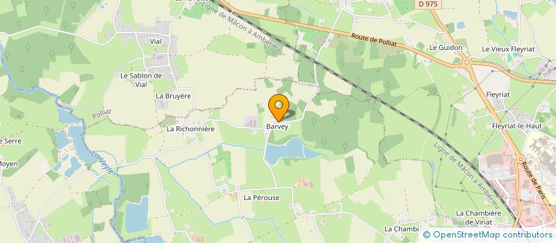 localisation de l'entreprise GROUPEMENT FONCIER RURAL LA TOURNIERE LANTET à SAINT-DENIS-LES-BOURG