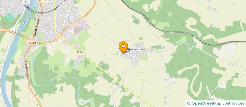 localisation de l'entreprise GROUPEMENT FONCIER RURAL LAUNA  CHAUVIGNY