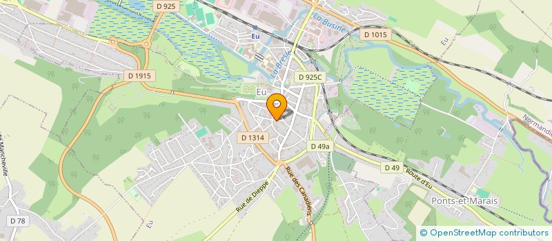 localisation de l'entreprise GROUPEMENT FONCIER RURAL LE BOSCROCOURT  EU