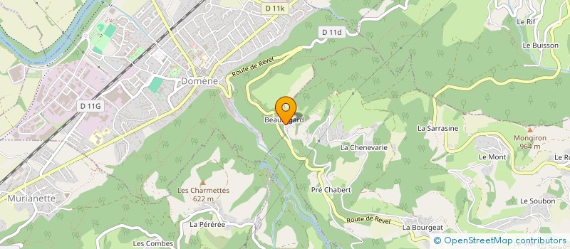 localisation de l'entreprise GROUPEMENT FONCIER RURAL LE GRAND BOIS à REVEL