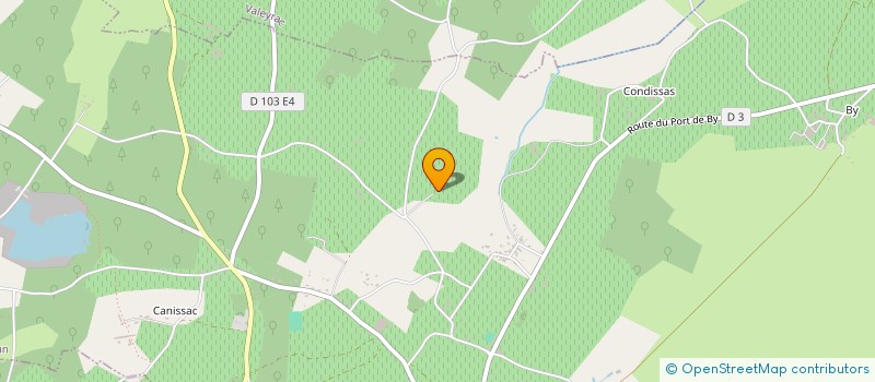 localisation de l'entreprise GROUPEMENT FONCIER RURAL LE MONGE DORET  BEGADAN