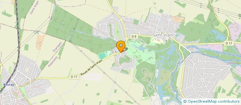 localisation de l'entreprise GROUPEMENT FONCIER RURAL LEBOUILLE  SAINT-VRAIN