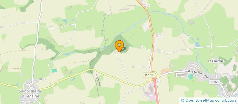 localisation de l'entreprise GROUPEMENT FONCIER RURAL LES AYGUES  CHAILLAND