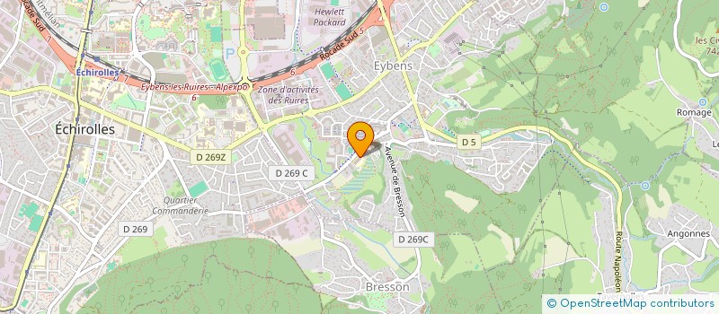 localisation de l'entreprise GROUPEMENT FONCIER RURAL POIBEYS  HERBEYS