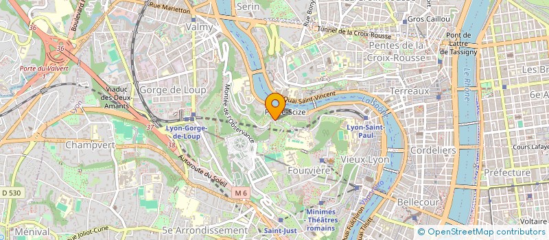 localisation de l'entreprise GROUPEMENT FONCIER RURAL SYLVA  LYON