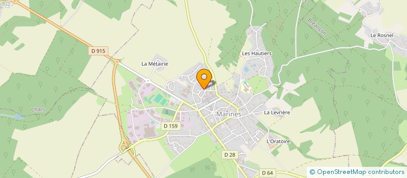 localisation de l'entreprise GROUPEMENT FONCIER RURAL VALION  MARINES