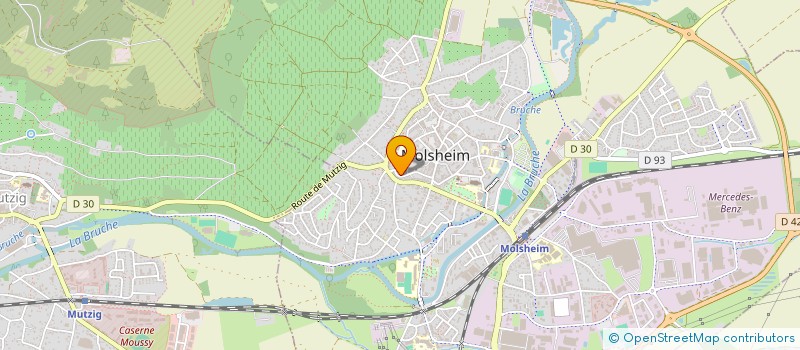 localisation de l'entreprise GROUPEMENT FONCIER VITICOLE AU PUIT DU LOUP  MOLSHEIM