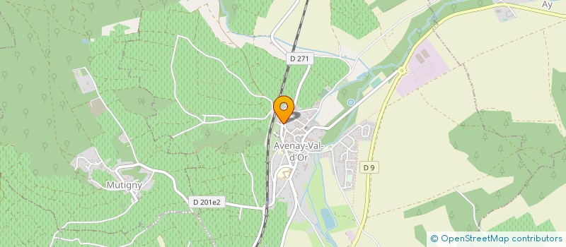 localisation de l'entreprise GROUPEMENT FONCIER VITICOLE AUGUSTIN  AVENAY-VAL-D'OR