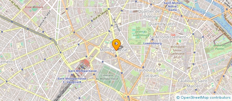 localisation de l'entreprise GROUPEMENT FONCIER VITICOLE CHATEAU GRAND RIVALLON  PARIS