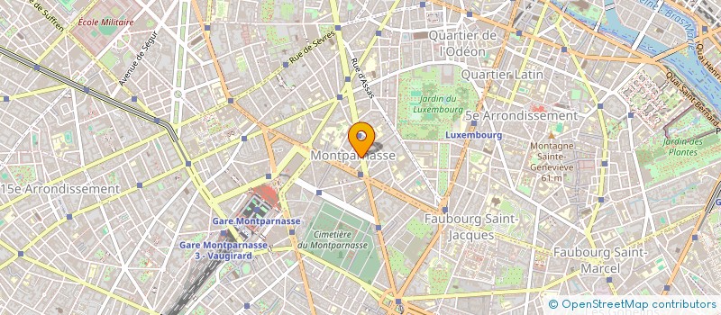 localisation de l'entreprise GROUPEMENT FONCIER VITICOLE CHATEAU LA FORTUNE  PARIS