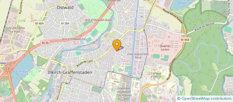 localisation de l'entreprise GROUPEMENT FONCIER VITICOLE DE COM CLAKET  ILLKIRCH-GRAFFENSTADEN