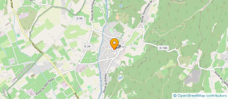 localisation de l'entreprise GROUPEMENT FONCIER VITICOLE DOMAINE DU PERE PAPE MAYARD  LAGNES