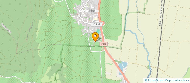 localisation de l'entreprise GROUPEMENT FONCIER VITICOLE DOMAINE RIEFLE  LAGNES