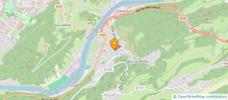 localisation de l'entreprise GROUPEMENT FONCIER VITICOLE EMILE MOREL  BEURE