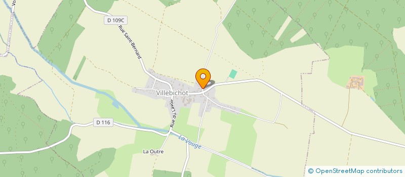 localisation de l'entreprise GROUPEMENT FONCIER VITICOLE LES CHAMPS LONGS  VILLEBICHOT