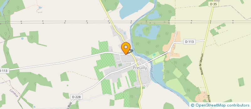 localisation de l'entreprise GROUPEMENT FONCIER VITICOLE LES COSSON  PREUILLY