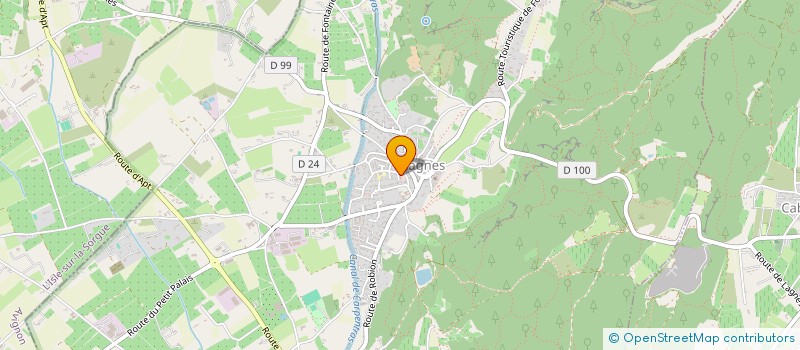 localisation de l'entreprise GROUPEMENT FONCIER VITICOLE LES TERRES DE SAINT-EMILION  LAGNES