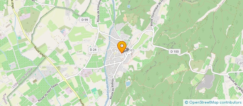 localisation de l'entreprise GROUPEMENT FONCIER VITICOLE LES VIGNES DE MONTMIRAIL  LAGNES