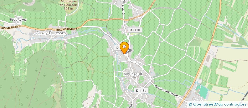 localisation de l'entreprise GROUPEMENT FONCIER VITICOLE POM'ARE  MEURSAULT