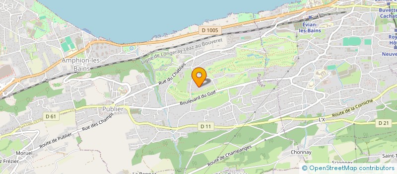 localisation de l'entreprise GROUPEMENT FONCIERE AGRICOLE DU DOMAINE BOUCHY PERE ET FILLE  PUBLIER