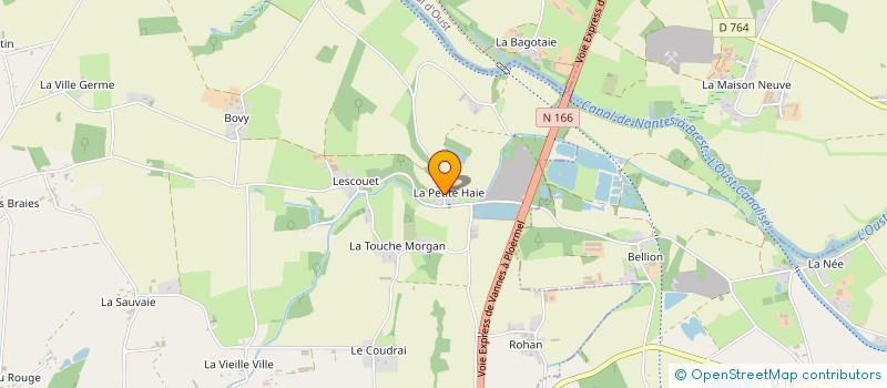 localisation de l'entreprise GROUPEMENT FONDIER AGRICOLE DES PETITES HAIES  SERENT