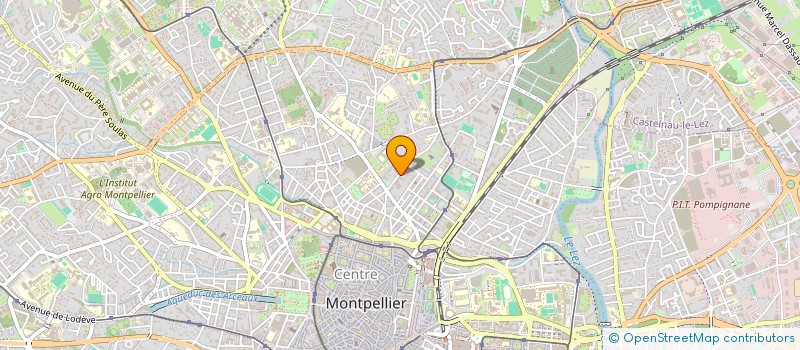 localisation de l'entreprise GROUPEMENT FOONCIER RURAL PRUD'HON à MONTPELLIER