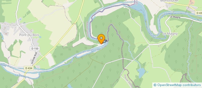 localisation de l'entreprise GROUPEMENT FORESIER DE FRELAND  AMBIEVILLERS