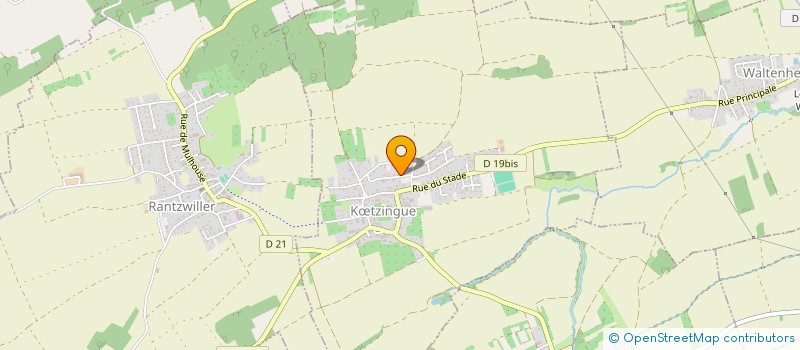 localisation de l'entreprise GROUPEMENT FORESTIER ANCA  KTZINGUE