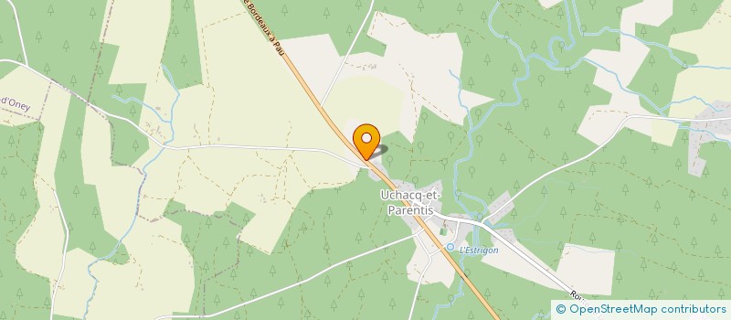 localisation de l'entreprise GROUPEMENT FORESTIER AUSTERLITZ  UCHACQ-ET-PARENTIS