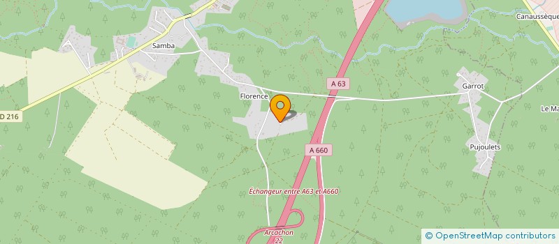 localisation de l'entreprise GROUPEMENT FORESTIER BBP  MIOS