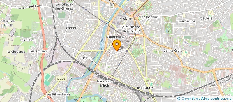 localisation de l'entreprise GROUPEMENT FORESTIER BOIS DES LOGES  PORNICHET