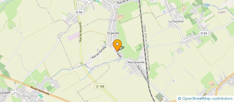 localisation de l'entreprise GROUPEMENT FORESTIER BOIS DU BOUDOU  BOURECQ