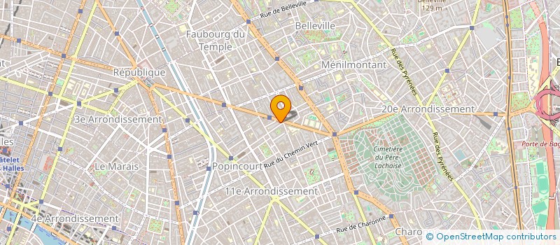 localisation de l'entreprise GROUPEMENT FORESTIER BOIS DU TREMBLAY  PARIS