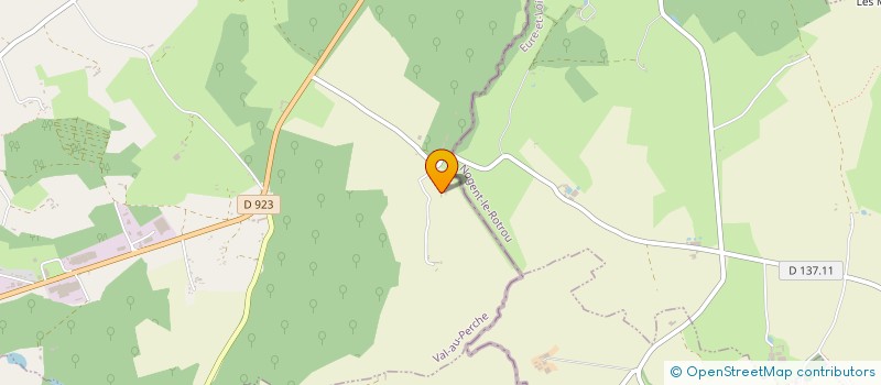 localisation de l'entreprise GROUPEMENT FORESTIER BOIS GIRET FRILEU à VAL-AU-PERCHE