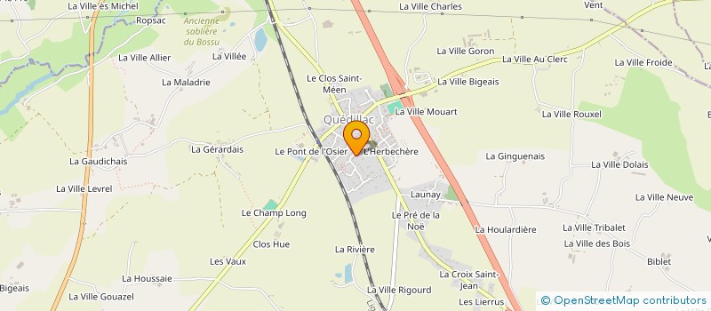 localisation de l'entreprise GROUPEMENT FORESTIER BRANCAS II  QUEDILLAC