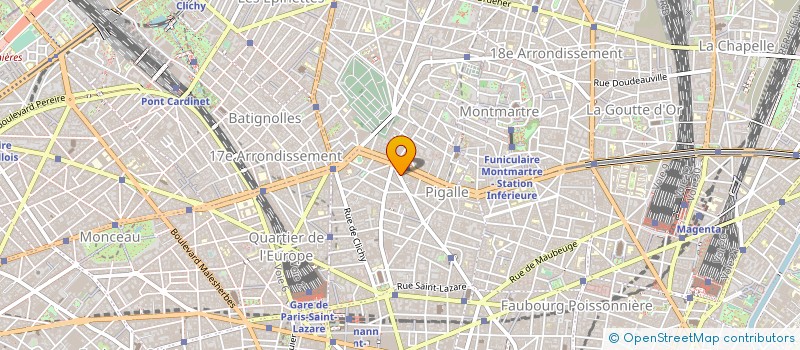 localisation de l'entreprise GROUPEMENT FORESTIER CATMIC  PARIS