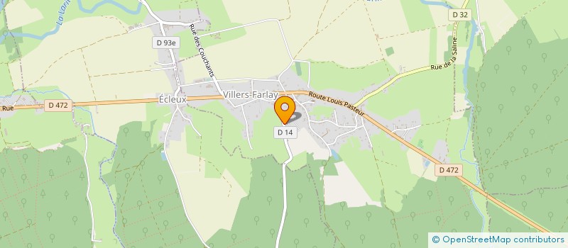 localisation de l'entreprise GROUPEMENT FORESTIER CCLY  MONTIGNY-LES-ARSURES