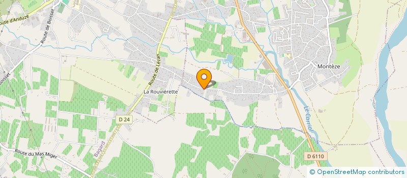 localisation de l'entreprise GROUPEMENT FORESTIER CHAP DEL BOSC  SAINT-CHRISTOL-LEZ-ALES