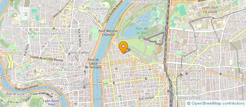 localisation de l'entreprise GROUPEMENT FORESTIER CHAPELLE DES BOIS à LYON