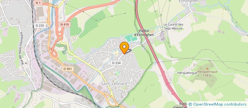 localisation de l'entreprise GROUPEMENT FORESTIER CHATEAU NOYERS  SAINT-LEONARD