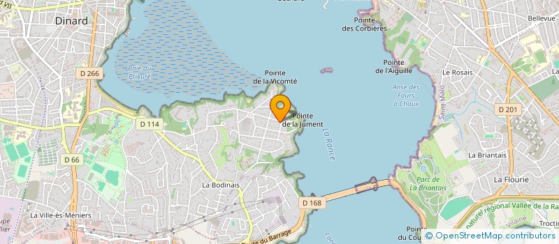 localisation de l'entreprise GROUPEMENT FORESTIER CLOS LE BEAU  DINARD