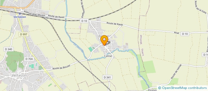 localisation de l'entreprise GROUPEMENT FORESTIER CMHD DE FLEURY-SUR-LOIRE  BOUZEL