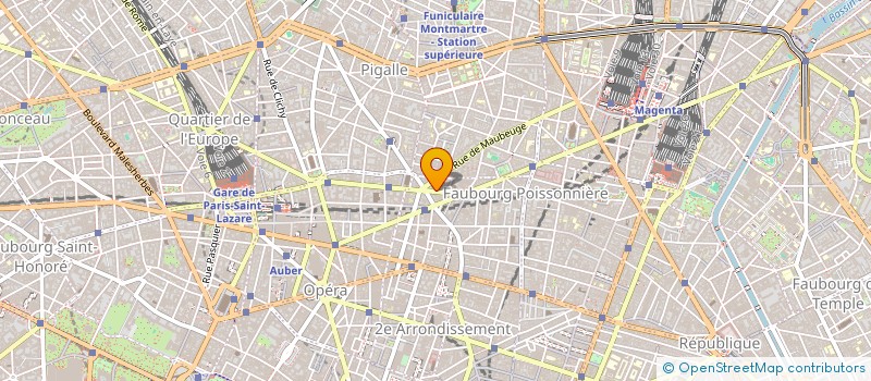 localisation de l'entreprise GROUPEMENT FORESTIER CYBELE à PARIS