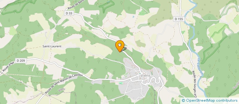 localisation de l'entreprise GROUPEMENT FORESTIER D ARAMELLE  VIENS