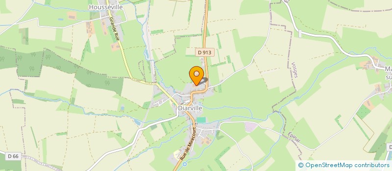 localisation de l'entreprise GROUPEMENT FORESTIER D ORMONT  DIARVILLE