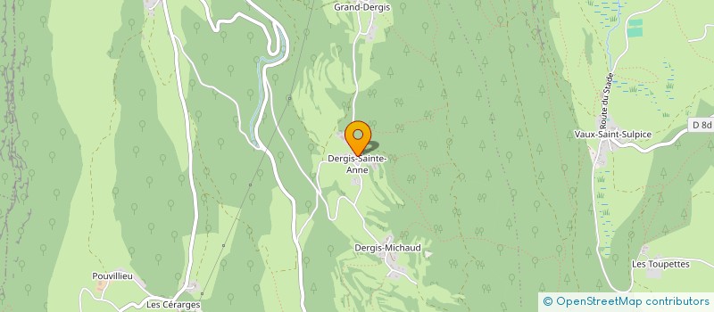 localisation de l'entreprise GROUPEMENT FORESTIER DALIS  PLATEAU D'HAUTEVILLE