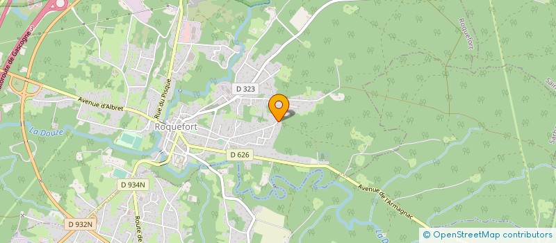 localisation de l'entreprise GROUPEMENT FORESTIER DE A NOSTE  ROQUEFORT